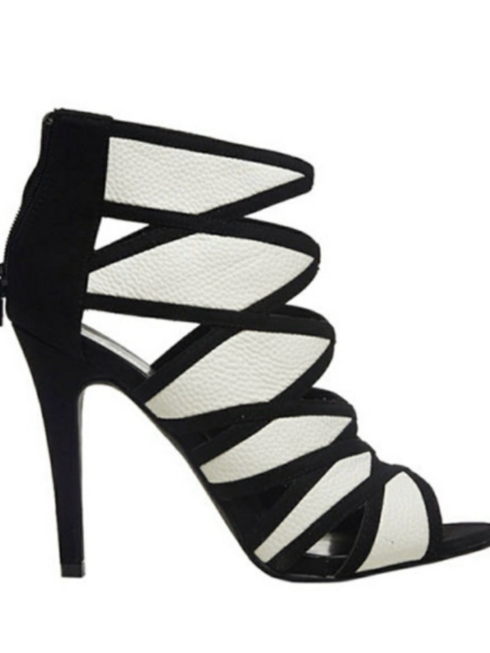 Arden B. Black & White cut out bootie’s
